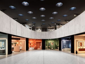 Individueller Innenausbau für Forum Laufen Schweiz AG von Froidevaux