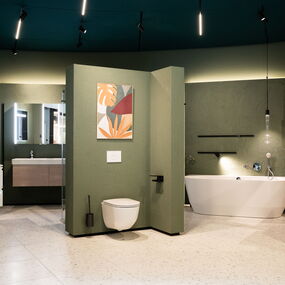 Individueller Innenausbau für Forum Laufen Schweiz AG von Froidevaux